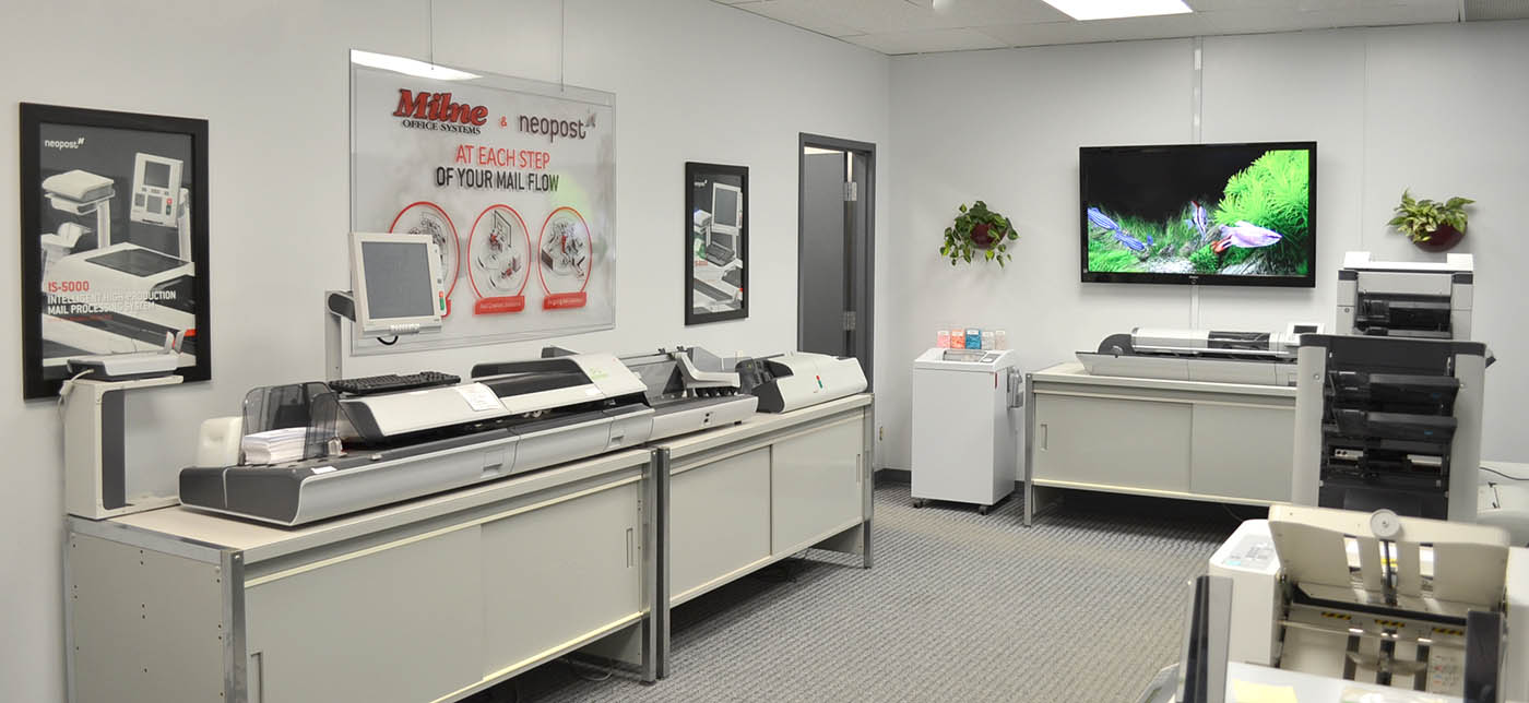 Our Showrooms - Milne Office Systems - And Equipment Dealer Showrooms
